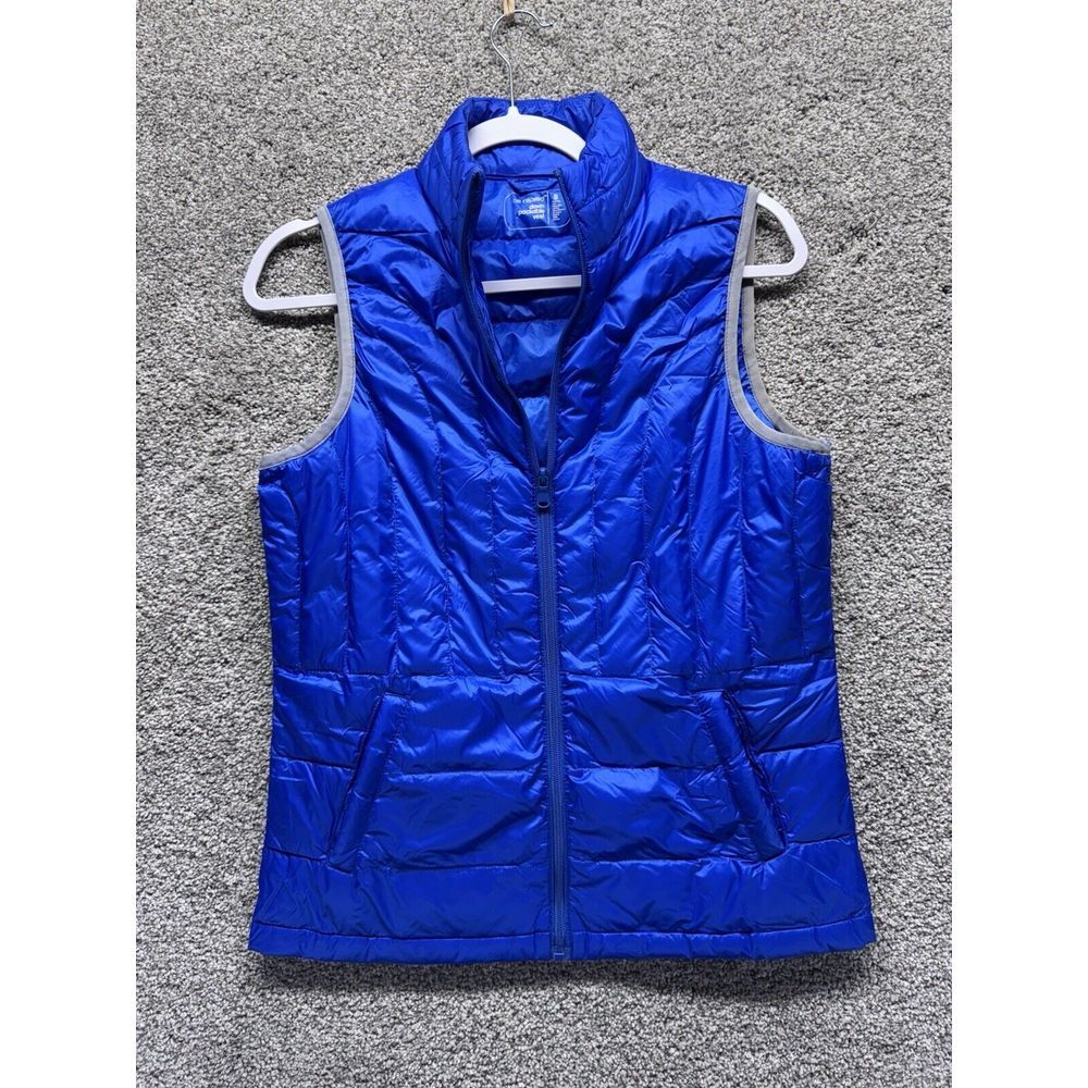 Be Inspired Royal Blue Size Small Full Zip Puffer Lightweight Down Packable Vest